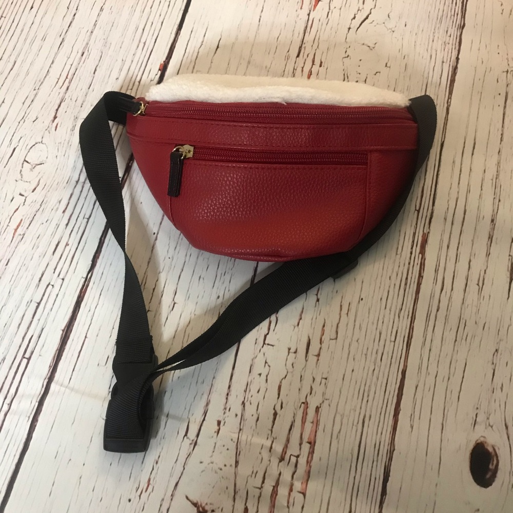 Trendy Red Fanny Pack